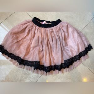 Blush pink skirt